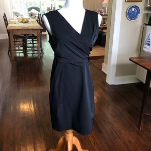 Diane von Furstenberg Black Dress sz 10